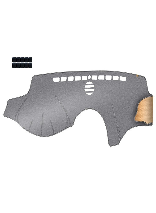 QUYDDC Dash Cover Fit for Le-xus ES350 2007 2008 2009 2010 2011 2012 | Anti-Glare, Sun Protection, Dustproof, UV-Proof | Dashboard Covers Interior Car Accessories - Grey - Image 1
